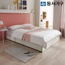 눕 바노 무헤드 3단 수납침대 프레임 헤드 방문설치, 화이트
