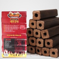 구이대장 톱밥 네모장작, 19kg, 2팩