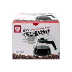 하니 유리 커피드립서버 내열유리 포트 직화가능, 500ml, 1개