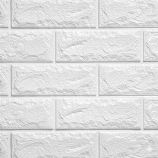 켄조 접착식 단열벽지 폼블럭 (10미터 롤), (10미터) 화이트