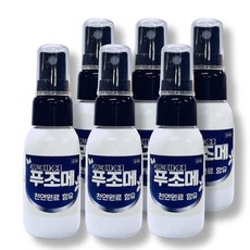 푸조메 뿌리는 손 발 무좀 스프레이 약 40ml 1개, 6개, 1개입