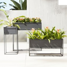 철제 화분받침대 선반 거치대 식물 거실 북유럽 2단 화분대, O. 752075