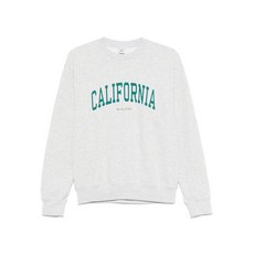 스포티앤리치 로고 프린트 스웨트셔츠