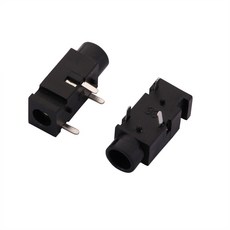 오디오 잭 암 커넥터 관통 구멍 PCB DIP SMD 헤드폰 소켓 2 5mm 3 PJ-242 301M 313E 320D 327A 391 392/393, PJ-320, 1개