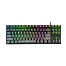 CHAOS 泰逢 1677萬色可調 可插拔軸 電競機械式鍵盤, 黑色, 混元