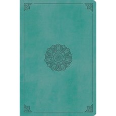 (英文圖書)ESV Value Compact Bible Red Letter (Trutone Turquoise Emblem Design) Imitation Leather, Crossway, 英文, 仿皮