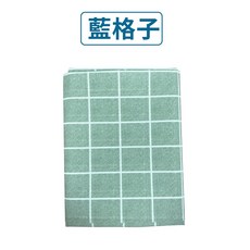 【TW發貨】防水桌布 PEVA防水桌巾 餐桌布 防油桌布 餐巾 防水 抗油 桌布 餐巾 防水布, 1個, 藍格-137x180cm