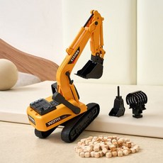 [모던하우스] 키즈 카 소리나는 3가지 공사 기능 포크레인 320092