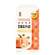 嚴萃 專利南瓜籽水解胜肽膠囊 30粒/盒, 1個