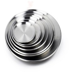 루리노트 스텐소스볼 스텐 원형 접시, 1호 14cm