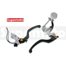 Supamoto CNC 直推 離合器總泵拉桿碟煞總成 改裝 通用, 1個, 一對2邊