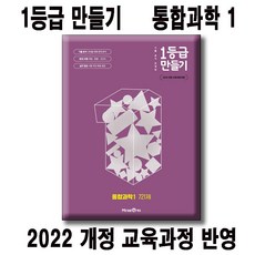 1등급 만들기 통합과학1 721제 / 2022 개정 교육과정 반영