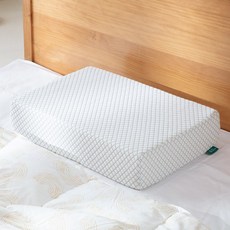 텍스스테드 통 메모리폼 에어 딥슬립 베개, 1개, 브라운