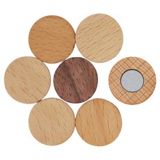 아모란나 플라워 우드자석 마그넷 냉장고 파티션 감성 마그네틱, 7개