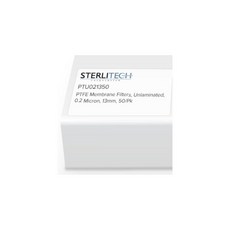 스테를리텍 PTFE 멤브레인 필터 미합금 1.0 um 직경 90 mm 10pk PTU109010, 0.2 micron, PTFE Unlaminated, 10 + PTU029010
