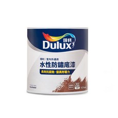 Dulux 得利 A723 水性防鏽底漆 室內外通用, 1罐, 白色, 1L