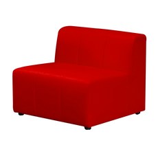 [뉴마리데코] 리온 2인용 인조가죽 소파 / 3인용 쇼파, 레드_3인용