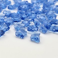 [모크재료방] 나비 크리스탈 5mm, 60개, 블루