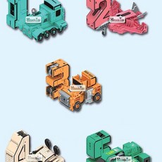 성심샵 1 to 5 숫자변신 로봇 숫자합체로봇