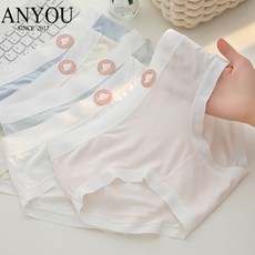여성팬티 얇은 자국없는 숨쉬는 고급소재 초경량 탄력팬티 5종 세트