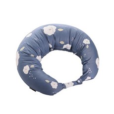 寶寶哺乳枕，淺藍色星星圖案, 藍色