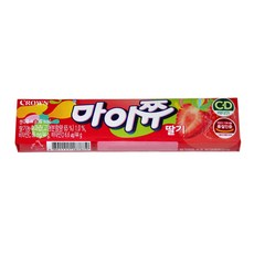 크라운 마이쮸 딸기, 44g, 1개