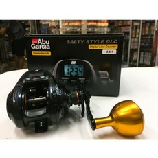 ABU GARCIA SALTY STYLE DLC 電子計米捲線器 小烏龜 (右手/左手) 5.8:1, 1個, 左手