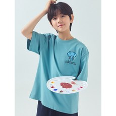 TOPTEN 탑텐 KIDS 남아) 멸종위기동물 쿨에어 코튼 반팔티_MKF2TS1003 MKF2TS1003 492044