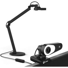 JOYUSING 4K 문서 카메라 웹캠 고속 PDAF 기능 탑재 실시간 프로젝션 웹 회의 원격 학습 교육용 Mac Windows 호환 274065