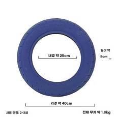 실외 실내 놀이 기구 타이어 감각 훈련 통합 학교, 40cm-퍼플