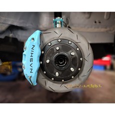 土城輪胎王 世盟 N1 小四活塞 卡鉗 286MM 302MM 碟盤 NASHIN 水藍 TOYOTA TOWN ACE, 1個