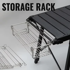 최신 접이식 IGT 다기능 데스크탑 경량 버너 바베큐 가능한 롤 테이블 배낭 테이블 다리, 조랑말