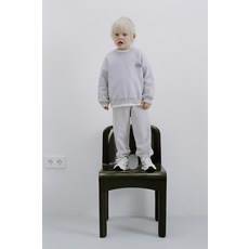 [국내배송] 자라 ZARA 베이식 텍스트 스웨트셔츠 - 그레이 938829