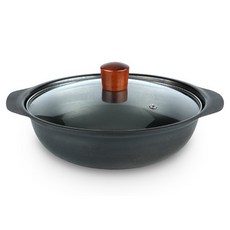 클레버 주철 뚝배기, 1개, 26cm