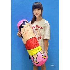 蠟筆小新 長圓柱抱枕, 蠟筆小新-大圓柱枕80cm