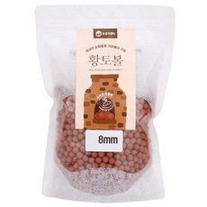 유경이엔티 국내산황토볼 8mm (8파이) 1kg, 1개