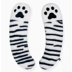 하니월드 따뜻한 발바닥 기모 변기커버시트, 블랙, 1개