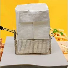 기름여과지 정제 기름정제기 추출기 50장 식용류 필터 50개 봉지 35cm x 35cm