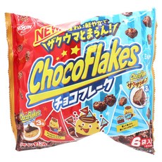 NISSIN 日清 綜合包 巧克力脆片 3入 + 酥脆棒 3入, 1個, 60g
