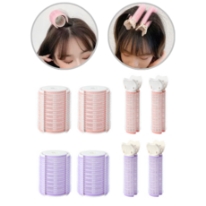 도나토르 정수리 볼륨집게 구르프 세트, 1세트, 핑크