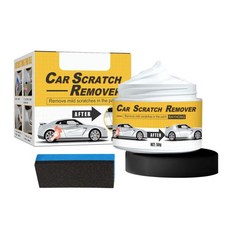 자동차 페인트 복원 컴파운드 스크래치 및 흠집 제거제 광택 스폰지 포함 복원제 강화 디테일링, 자동차 페인트 복원 컴파운드 스크래치 및 흠집 제거제,
