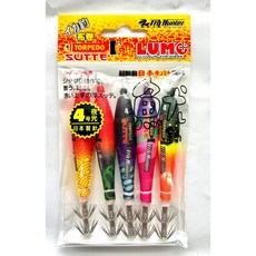 PRO HUNTER 透抽強力獵抽4號布捲 色彩繽紛混包 (5入裝), #14夜光綜合色, 1個