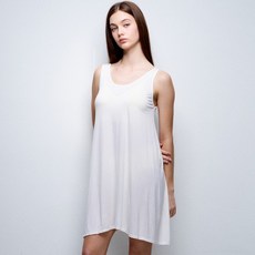 HLAH 비스코스 올인원 슬리브리스 커버업 미니원피스 2PAC 2PAC 투팍K 팩