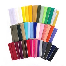 10mm 바이어스테이프 1cm 칼라바이어스 바이아스 4yard, 아이보리, 1개