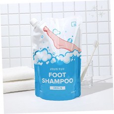 발샴푸 풋케어 발냄새제거 각질관리 욕실용품 시트러스향 대용량 1L 리필형 가정용, 1개, 1매입