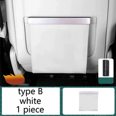 리릭시앙 L6 L7 L8 L9 차량용 시트 등받이 휴지통/쓰레기봉투 접이식 수납 가방 걸이형 자동차 액세서리, 04 type B