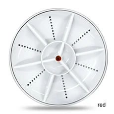 주방 무선 미니 식기 세척기 USB 초음파 싱크대 과일 야채 접시 세탁기 전기 휴대용 세탁기 식기 세척기, 01 Red wireless