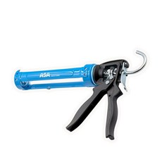 ASA K127 台灣製12倍槓桿無空行程不滴膠矽利康槍 輕量化矽力康槍填縫膠槍, 1支