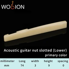 우소이션 소뼈 원색 어쿠스틱 기타 클래식 너트 슬롯형 다양한 크기의 상하, 01 China Mainland, 06 Acoustic Guitar-74