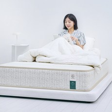 [익일출고] 휴도 제주 23cm 허리 라텍스 매트리스 포켓 싱글 슈퍼싱글 퀸 킹 독립스프링 매트리스, 그레이 (HD01069)